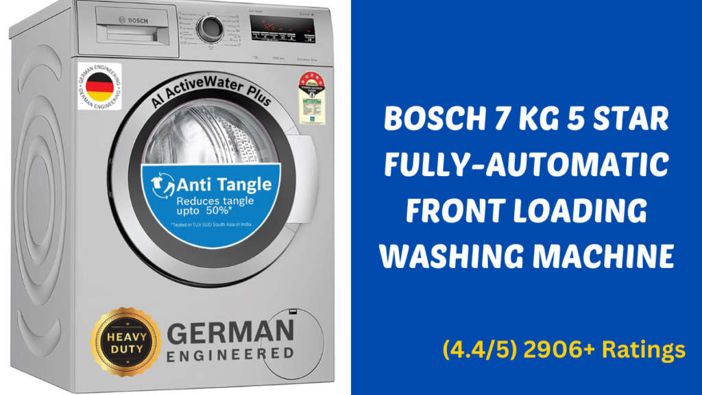 Bosch Fully-Automatic Front Loading Washing Machine